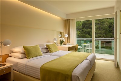 Family Hotel Vespera - Chorvatsko, ostrov Lošinj, Mali Lošinj, Family hotel Vespera- pokoj DBL Standart park