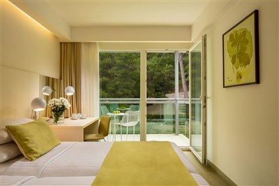 Family Hotel Vespera - Chorvatsko, ostrov Lošinj, Mali Lošinj, Family hotel Vespera- pokoj DBL Standart park