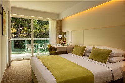 Family Hotel Vespera - Chorvatsko, ostrov Lošinj, Mali Lošinj, Family hotel Vespera- pokoj DBL Standart Plus park