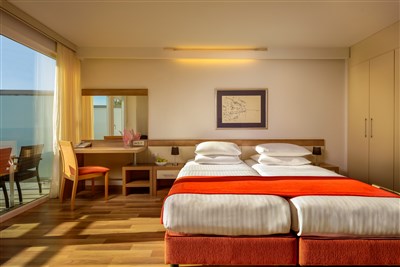 Hotel Aurora - Chorvatsko, ostrov Lošinj, Mali Lošinj, hotel Aurora - pokoj DBL Premium moře