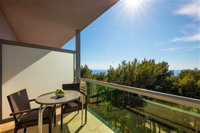 Hotel Aurora - Chorvatsko, ostrov Lošinj, Mali Lošinj, hotel Aurora - pokoj DBL Premium moře