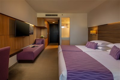 Vitality hotel Punta - Chorvatsko, ostrov Lošinj, Veli Lošinj, Vitality hotel Punta - DBL Standart, balkon, park