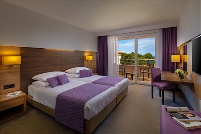 Vitality hotel Punta - Chorvatsko, ostrov Lošinj, Veli Lošinj, Vitality hotel Punta - DBL Standart, balkon, moře