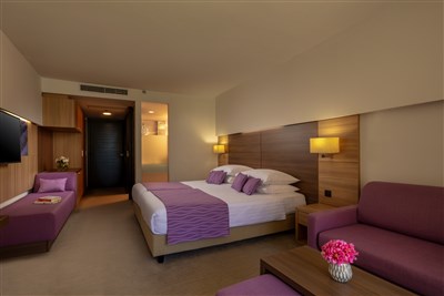 Vitality hotel Punta - Chorvatsko, ostrov Lošinj, Veli Lošinj, Vitality hotel Punta - DBL Superior, balkon, park