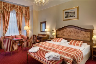 Ensana Hvězda, Imperial, Neapol - Česko, Mariánské Lázně -  Ensana Hvězda, Imperial, Neapol - pokoj Hvězda Junior Suite