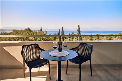 Apartmány Malinska Green - Chorvatsko, ostrov Krk, Malinska, Apartmány Malinska Green-apartmán 4(+2), balkon