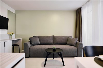 Apartmány Malinska Green - Chorvatsko, ostrov Krk, Malinska, Apartmány Malinska Green-studio 2(+2), balkon