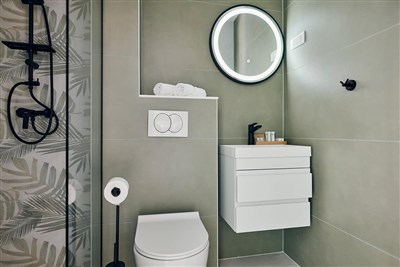 Apartmány Malinska Green - Chorvatsko, ostrov Krk, Malinska, Apartmány Malinska Green-apartmán 2(+2), balkon