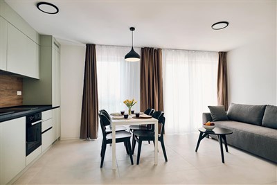 Apartmány Malinska Green - Chorvatsko, ostrov Krk, Malinska, Apartmány Malinska Green-apartmán 2(+2), balkon