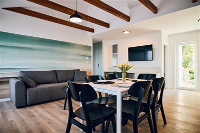 Apartmány Malinska Green - Chorvatsko, ostrov Krk, Malinska, Apartmány Malinska Green-apartmán 4(+2), balkon