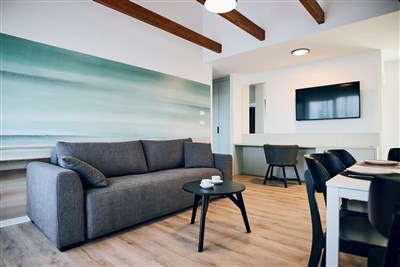 Apartmány Malinska Green - Chorvatsko, ostrov Krk, Malinska, Apartmány Malinska Green-apartmán 4(+2), balkon