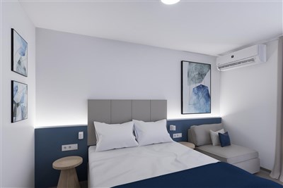 Resort Alemaris (ex. Alem) - Chorvatsko, Baško Polje, Resort Alemaris, renovované pokoje v depandancích (annex)