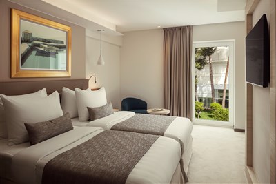 Hotel Bellevue - Chorvatsko, ostrov Lošinj, Mali Lošinj, hotel Bellevue-pokoj superior atrium