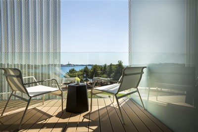 Family Hotel Amarin - Chorvatsko, Rovinj, Family hotel Amarin - dvoulůžkový pokoj se dvěma přistýlkami