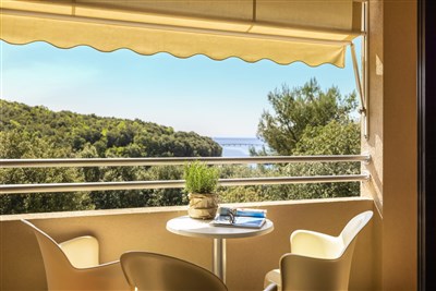 Bungalovy Petalon - Chorvatsko, Vrsar, bungalovy Petalon - dvoulůžkový pokoj s přistýlkou