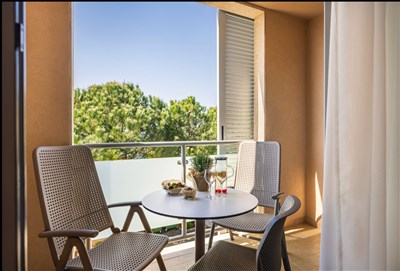 Apartmány Belvedere - Chorvatsko, Vrsar, apartmány Belvedere - apartmán 2(+2) Standart, balkon