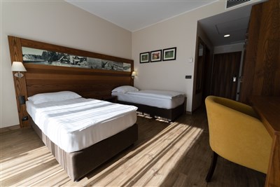 Hotel Arena - Slovinsko, Maribor, hotel Arena - pokoj DBL Comfort Arena balkon