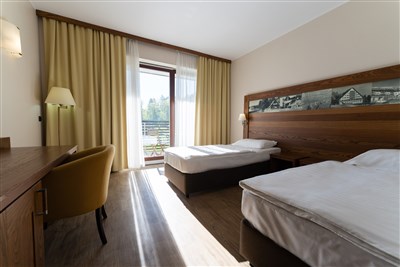 Hotel Arena - Slovinsko, Maribor, hotel Arena - pokoj DBL Comfort Arena balkon