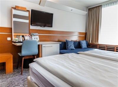 Hotel Kranjska Gora - Slovinsko, Kranjska Gora, hotel Kranjska Gora - pokoj typu superior