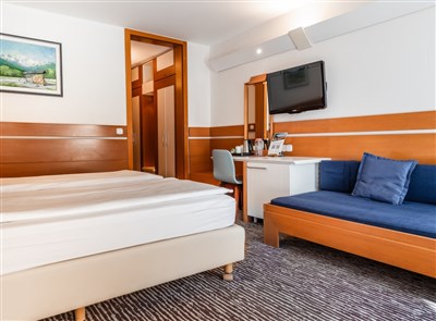 Hotel Kranjska Gora - Slovinsko, Kranjska Gora, hotel Kranjska Gora - pokoj typu superior