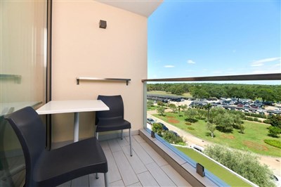 Hotel Materada Plava Laguna - Chorvatsko, Poreč, Hotel Materada Plava Laguna-pokoj typu classic, balkon, park