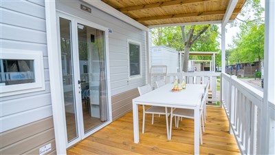 Mobilní domky kemp Bella Italia - Itálie, Lago di Garda - mobilní domek typu relax