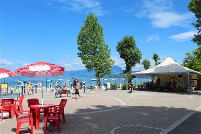 Mobilní domky kemp Cisano San Vito