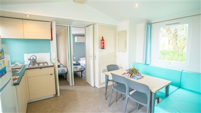 Mobilní domky kemp Cisano San Vito - Itálie, Lago di Garda, Mobilní domky kemp Cisano San Vito-mobilní domek typu Premium