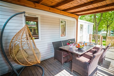 Mobilní domky kemp Cisano San Vito - Itálie, Lago di Garda, Mobilní domky kemp Cisano San Vito-mobilní domek typu Premium Suite