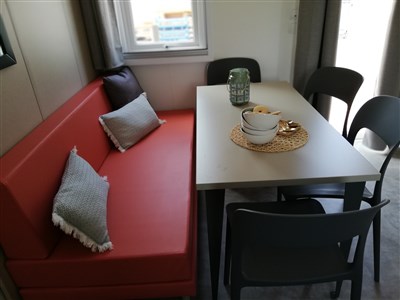 Mobilní domky Family kemp Serenella - Itálie, Lago di Gardo, Mobilní domky Family kemp Serenella - mobilní domek typu Gabbiano