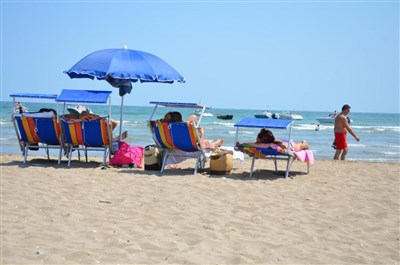 Mobilní domky kemp Baia Domizia Village