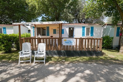 Mobilní domky kemp Baia Domizia Village - Itálie, Kalábrie, Mobilní domky kemp Baia Domizia Village-mobilní domek typu Easy