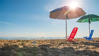 Mobilní domky kemp Duca Amedeo Village