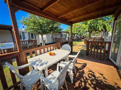 Mobilní domky kemp Duca Amedeo Village