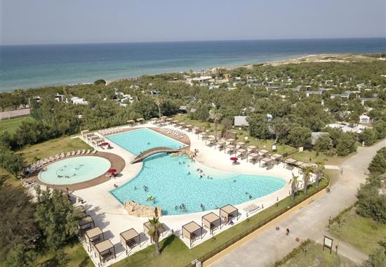 Mobilní domky kemp Torre Rinalda Beach