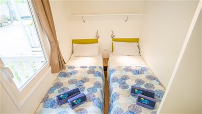 Mobilní domky kemp Torre Rinalda Beach