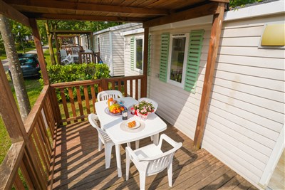 Mobilní domky kemp Porto Cesareo - Itálie, Apulie, Mobilní domky kemp Porto Cesareo - mobilní domek typu Premium