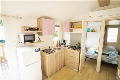 Mobilní domky kemp Porto Cesareo - Itálie, Apulie, Mobilní domky kemp Porto Cesareo - mobilní domek typu Premium