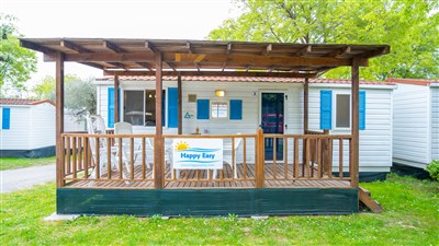 Mobilní domky kemp El Bahira Village - Itálie, Sicílie, Mobilní domky kemp El Bahira Village - mobilní domek typu Easy