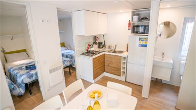 Mobilní domky kemp L' Ultima Spiaggia Village - Itálie, Sardinie, Mobilní domky kemp L' Ultima Spiaggia Village - mobilní domek typu Superior