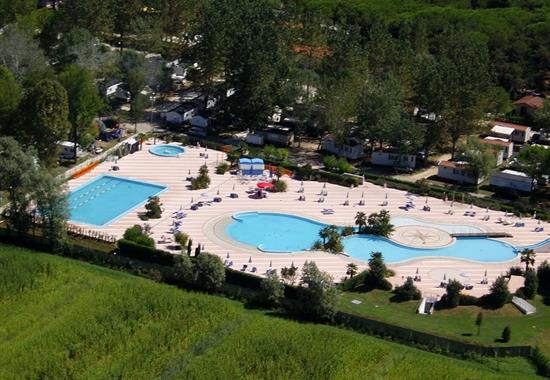 Mobilní domky kemp Laguna Village