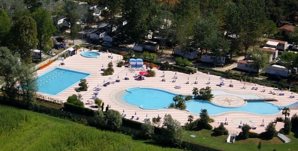 Mobilní domky kemp Laguna Village