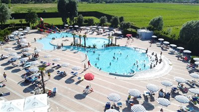 Mobilní domky kemp Laguna Village