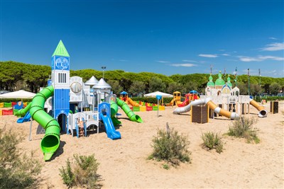 Mobilní domky kemp Residence Village