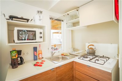 Mobilní domky kemp Residence Village - Itálie, Benátská rivijera, Mobilní domky kemp Residence Village - mobilní domek typu Premium Suite