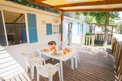 Mobilní domky kemp Residence Village - Itálie, Benátská rivijera, Mobilní domky kemp Residence Village - mobilní domek typu Easy