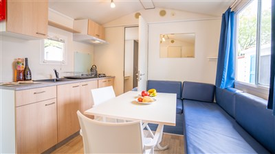 Mobilní domky kemp Residence Village - Itálie, Benátská rivijera, Mobilní domky kemp Residence Village - mobilní domek typu Easy