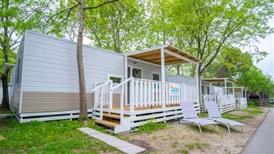 Mobilní domky kemp Residence Village - Itálie, Benátská rivijera, Mobilní domky kemp Residence Village - mobilní domek typu Relax