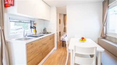 Mobilní domky kemp Residence Village - Itálie, Benátská rivijera, Mobilní domky kemp Residence Village - mobilní domek typu Relax