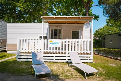 Mobilní domky kemp Residence Village - Itálie, Benátská rivijera, Mobilní domky kemp Residence Village - mobilní domek typu Relax